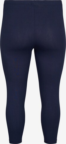 Zizzi Skinny Leggings in Blauw