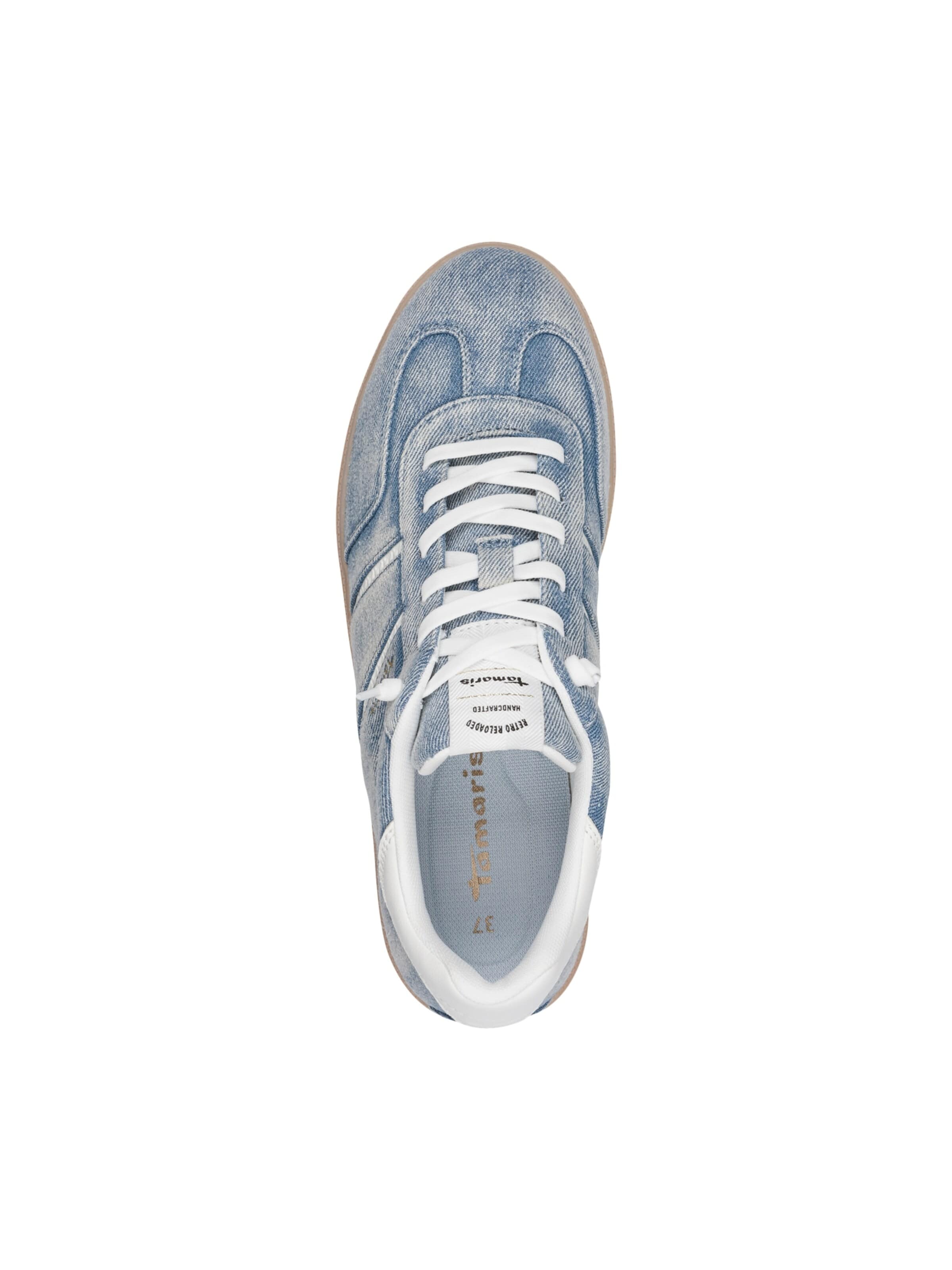 Chaussure de sport à lacets Tamaris en bleu