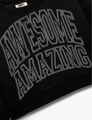 Koton Sweatshirt in Black