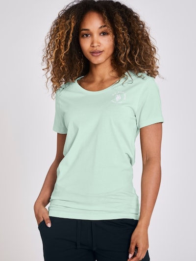 U.S. POLO ASSN. Paita 'Anouk' värissä jade / valkoinen, Tuotenäkymä