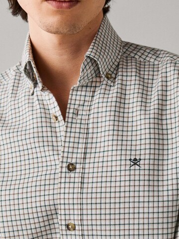 Hackett London Regular fit Button Up Shirt in Green