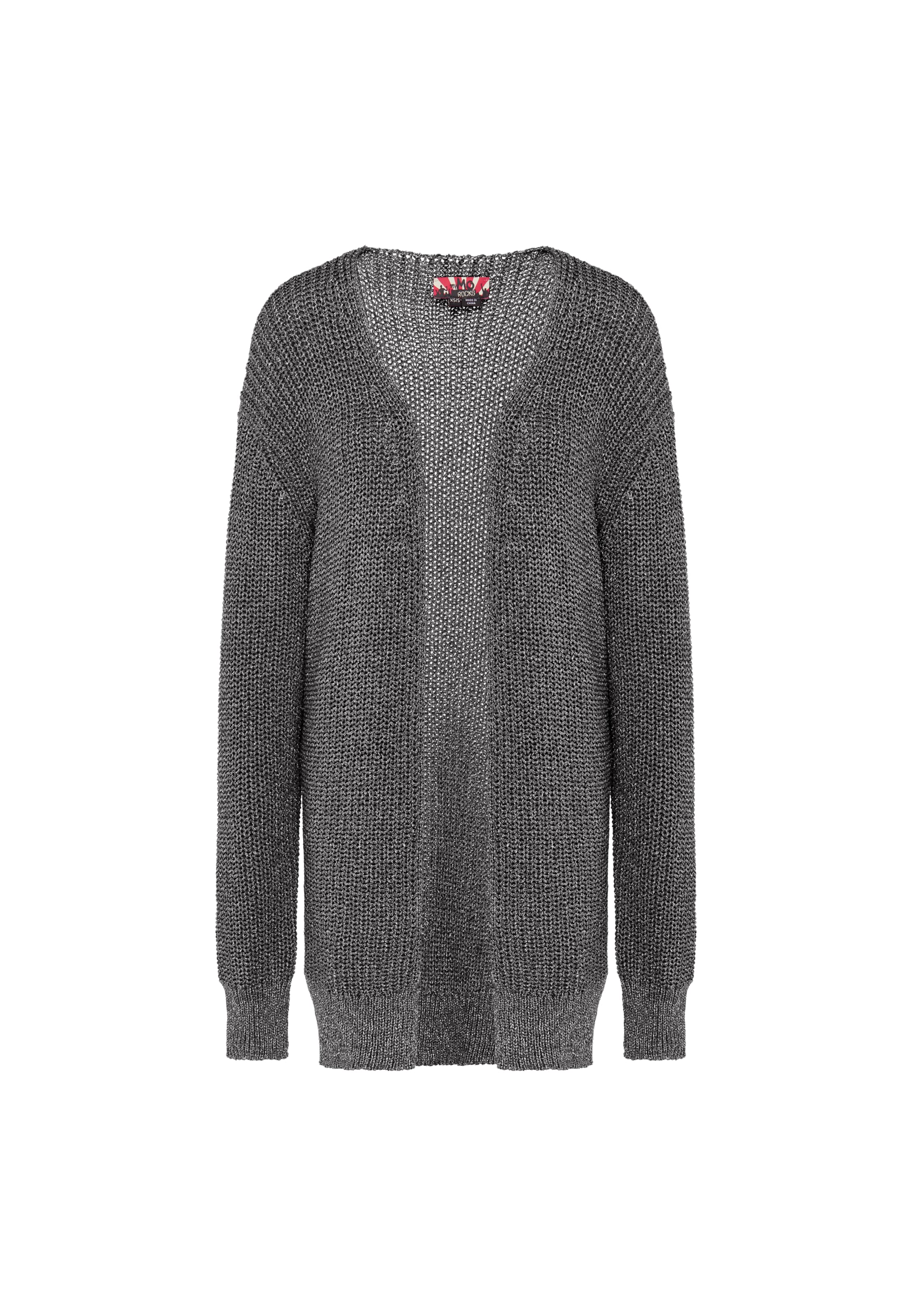 myMo ROCKS - Cárdigan en gris: frente