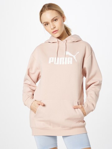 PUMA Sportovní mikina – pink: přední strana