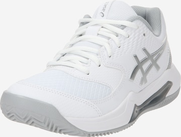 ASICS Athletic Shoes 'Dedicate 8' in White: front