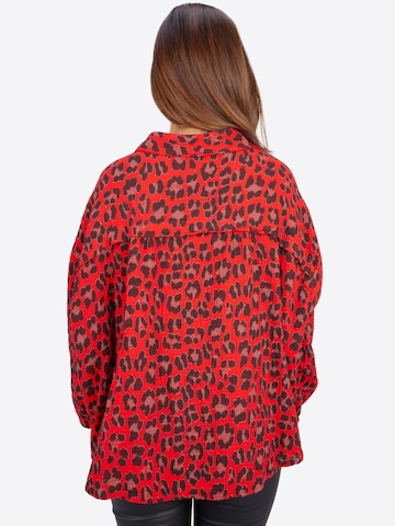 Chemisier 'Leo Queen' Seasons of April en rouge
