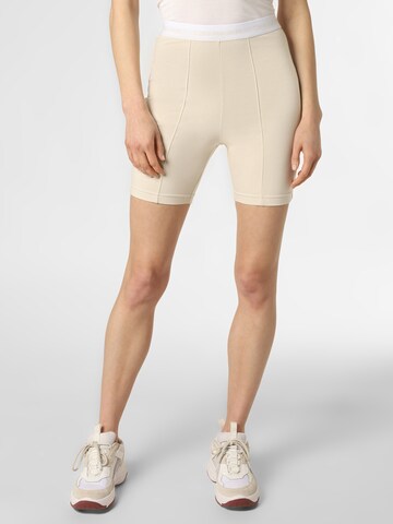 Calvin Klein Jeans Skinny Leggings 'Milano' in White: front