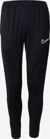 NIKE Workout Pants 'Academy 23' in Black: front
