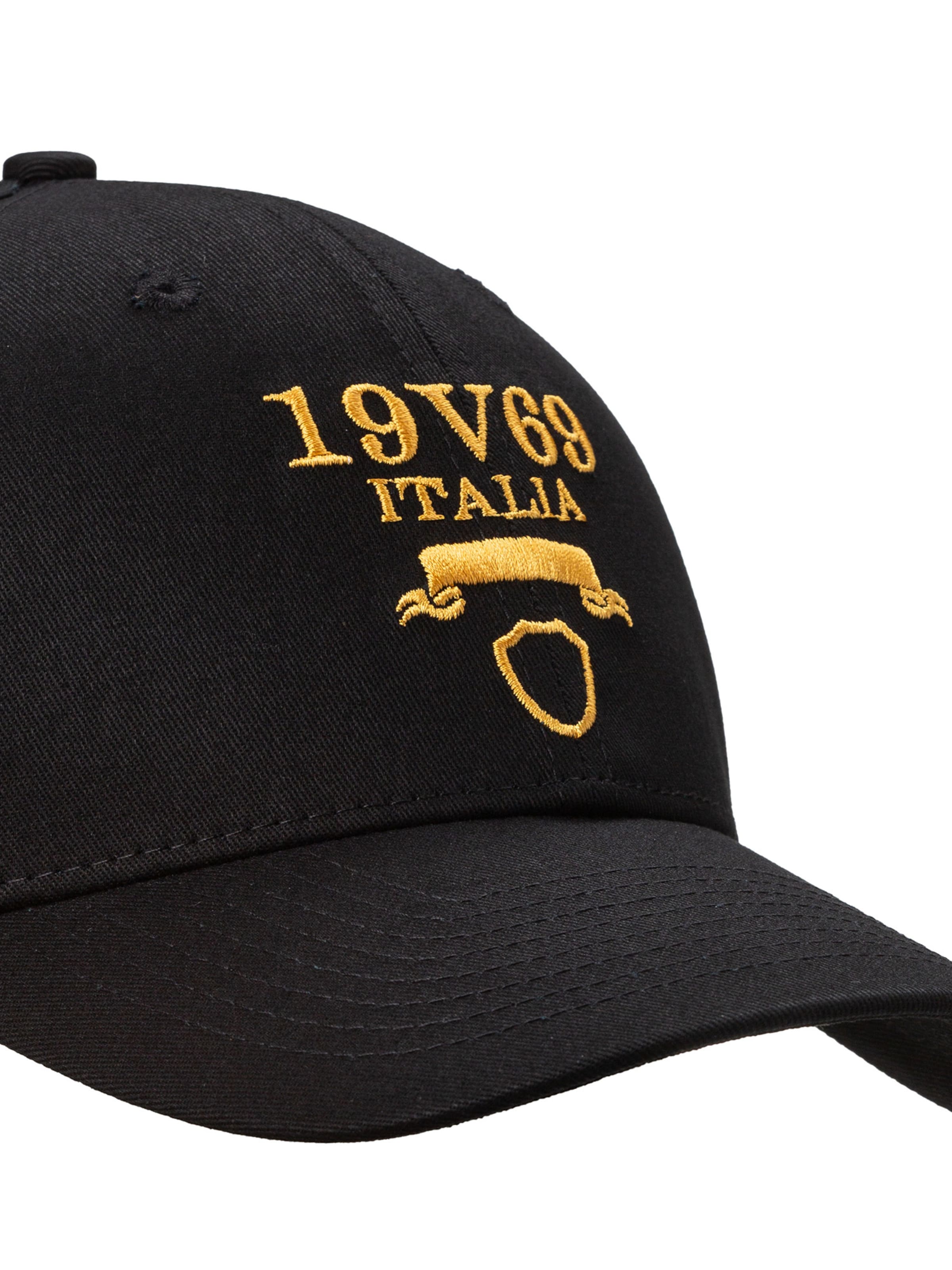 19V69 ITALIA Cap 'Mio' in Black