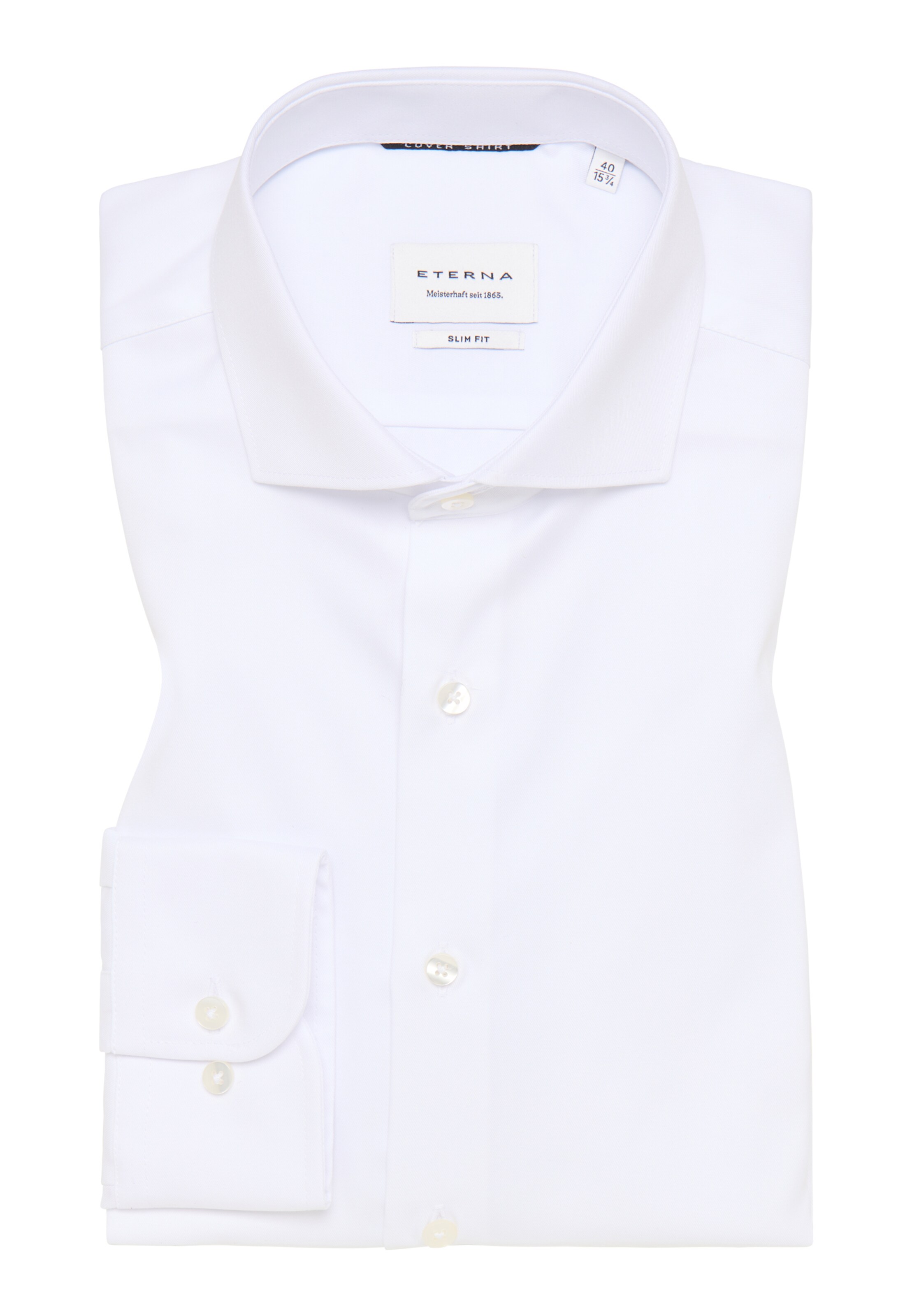 ETERNA Slim fit Business shirt in White