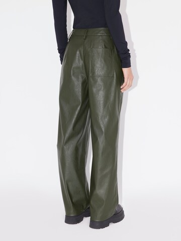 Wide Leg Pantalon 'Indira' LeGer by Lena Gercke en vert