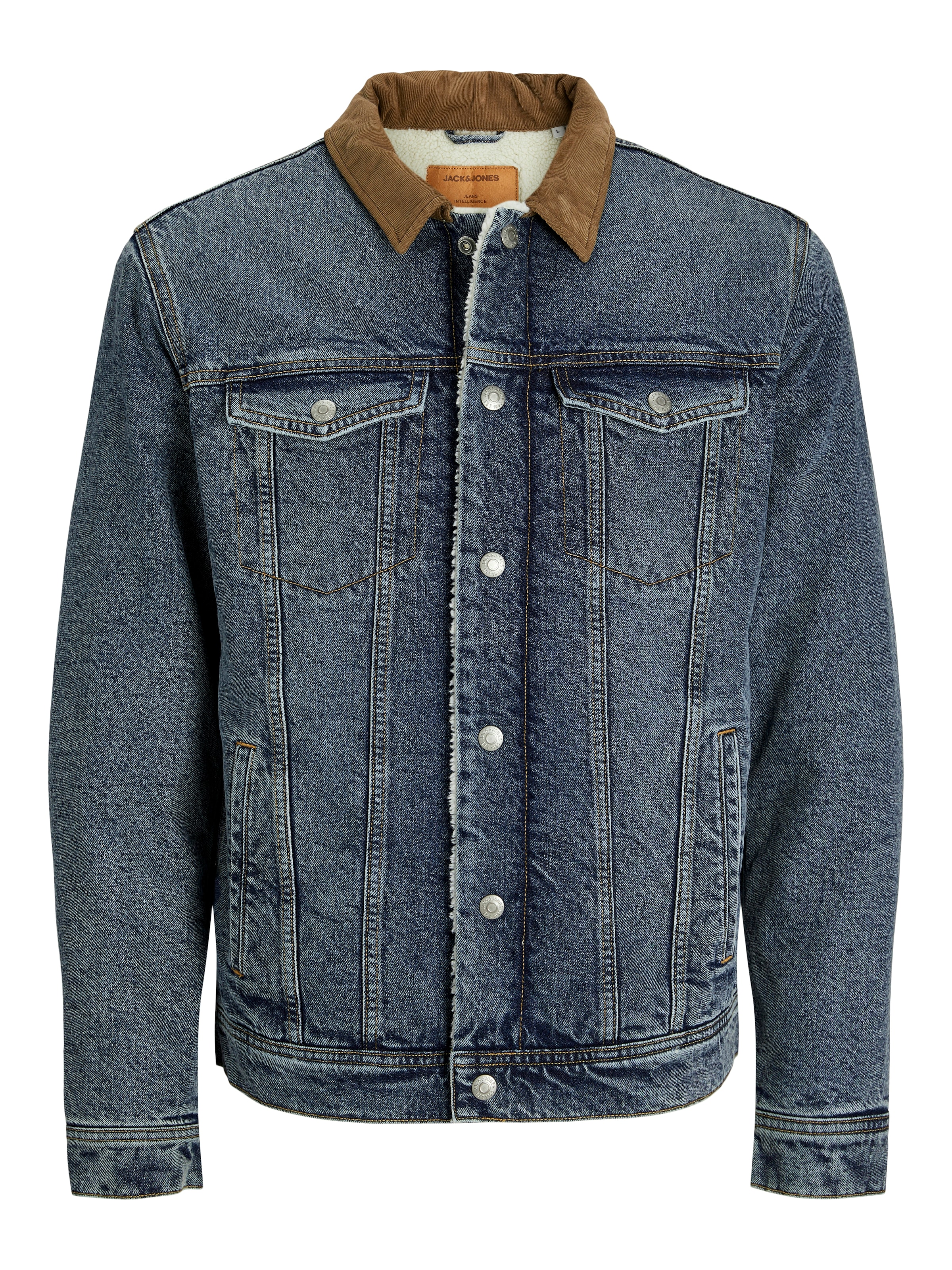 JACK JONES Between Season Jacket in Dark Blue ABOUT YOU