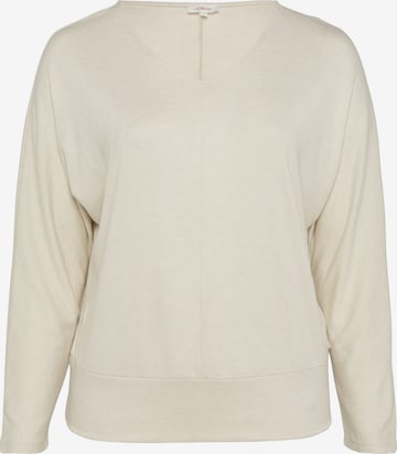 s.Oliver Shirt in Beige: Vorderseite