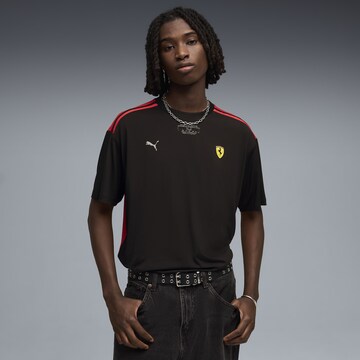 T-Shirt fonctionnel 'Scuderia Ferrari' PUMA en noir : devant