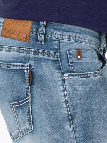 TIMEZONE Regular Jeans 'Eduardo' in Blau