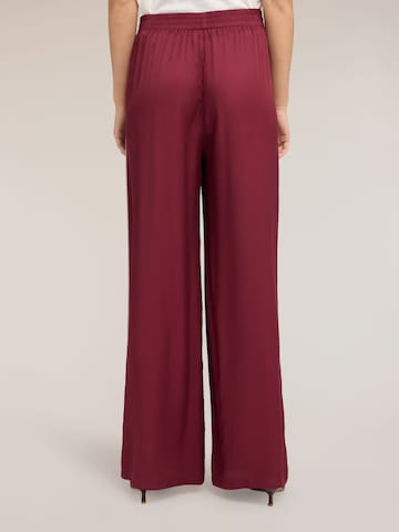 Wide Leg Pantalon MOTIVI en rouge
