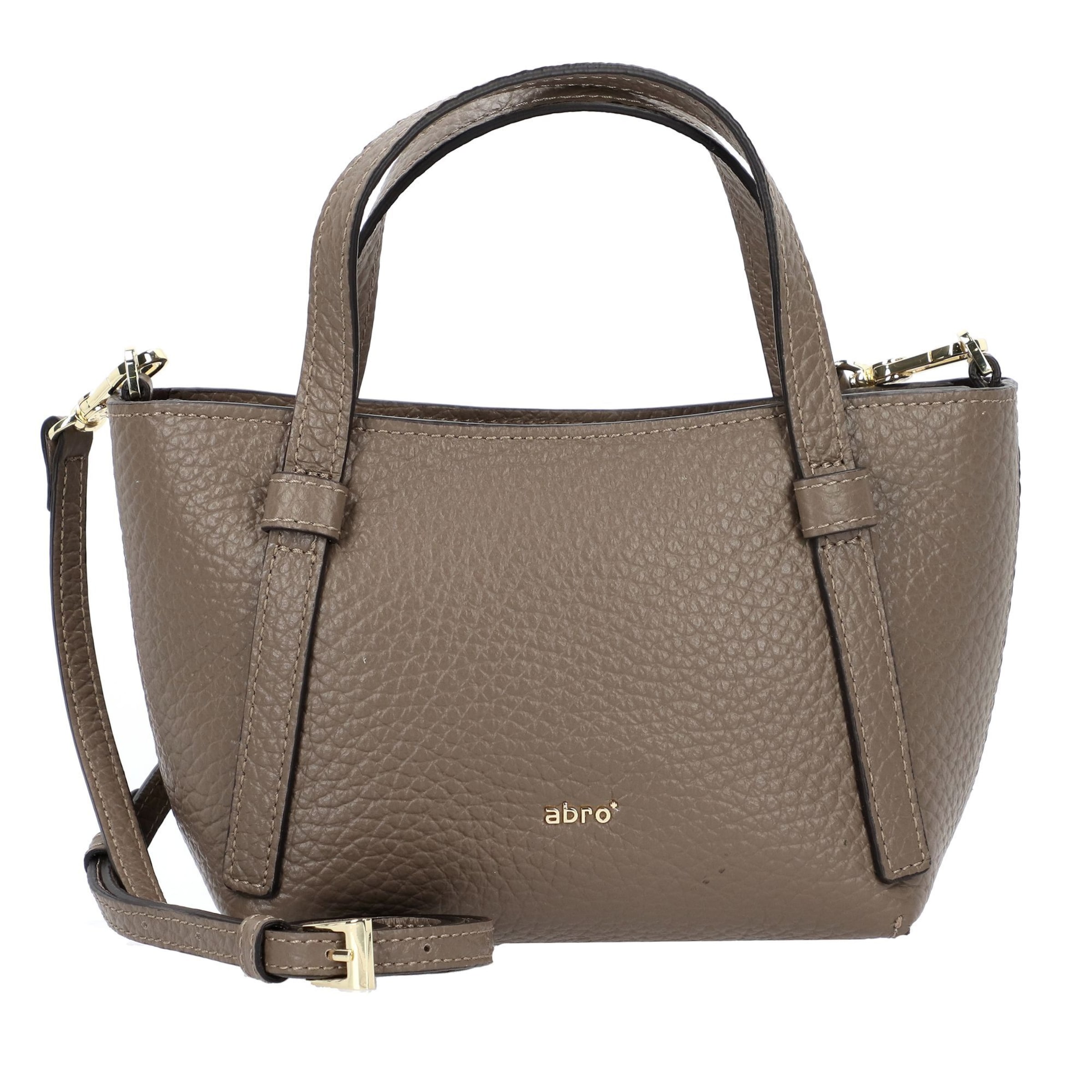 ABRO Handtasche in Grau: Vorderseite