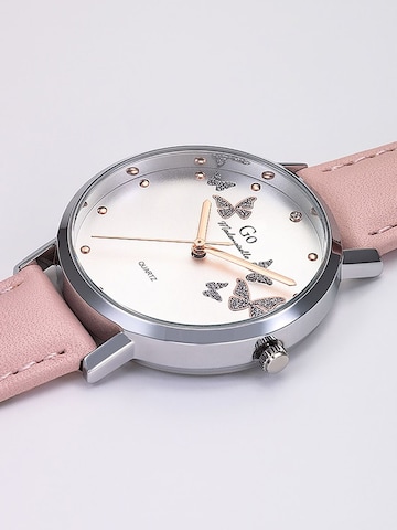 GO GirlOnly - Reloj analógico en rosa