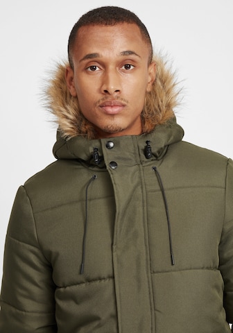 BLEND Winter Jacket 'Tenus' in Green