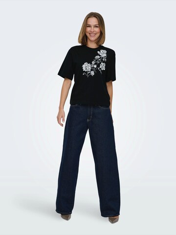 ONLY Μπλουζάκι 'ONLJULIANE' σε μαύρο