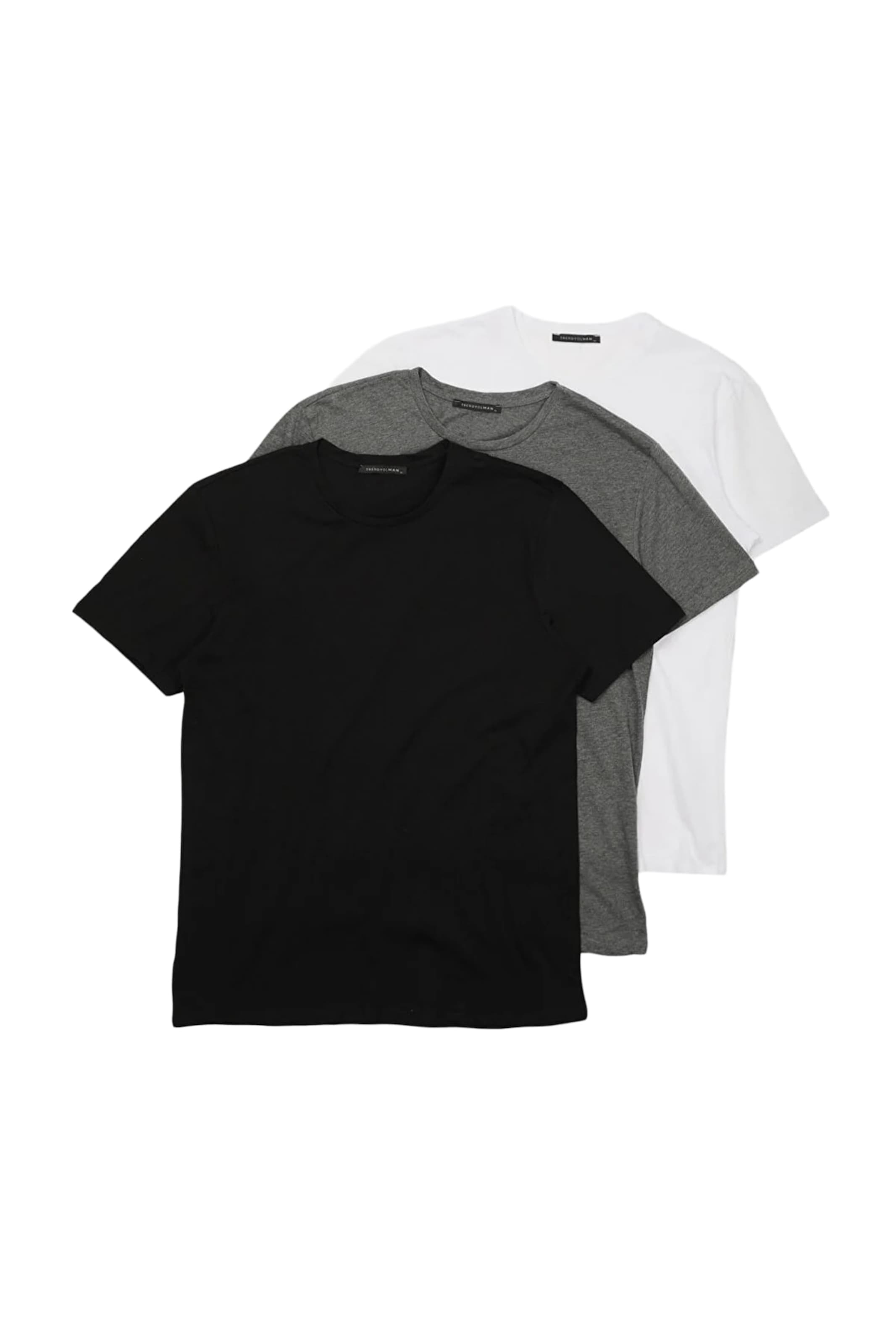 Trendyol Shirt in Grey: front