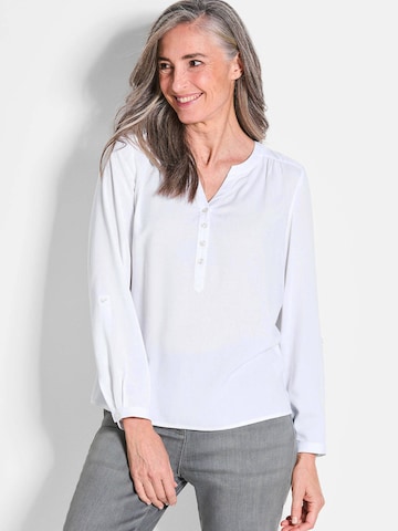 Goldner Blouse in Wit: voorkant