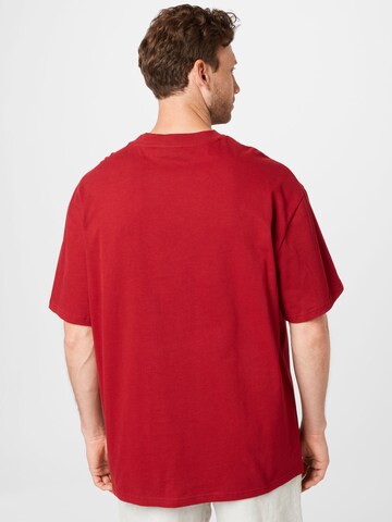 T-Shirt 'Great' WEEKDAY en rouge