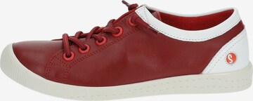 Softinos Sneakers laag in Rood