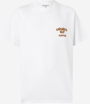 T-Shirt 'Coffee Break' Carhartt WIP en blanc : devant