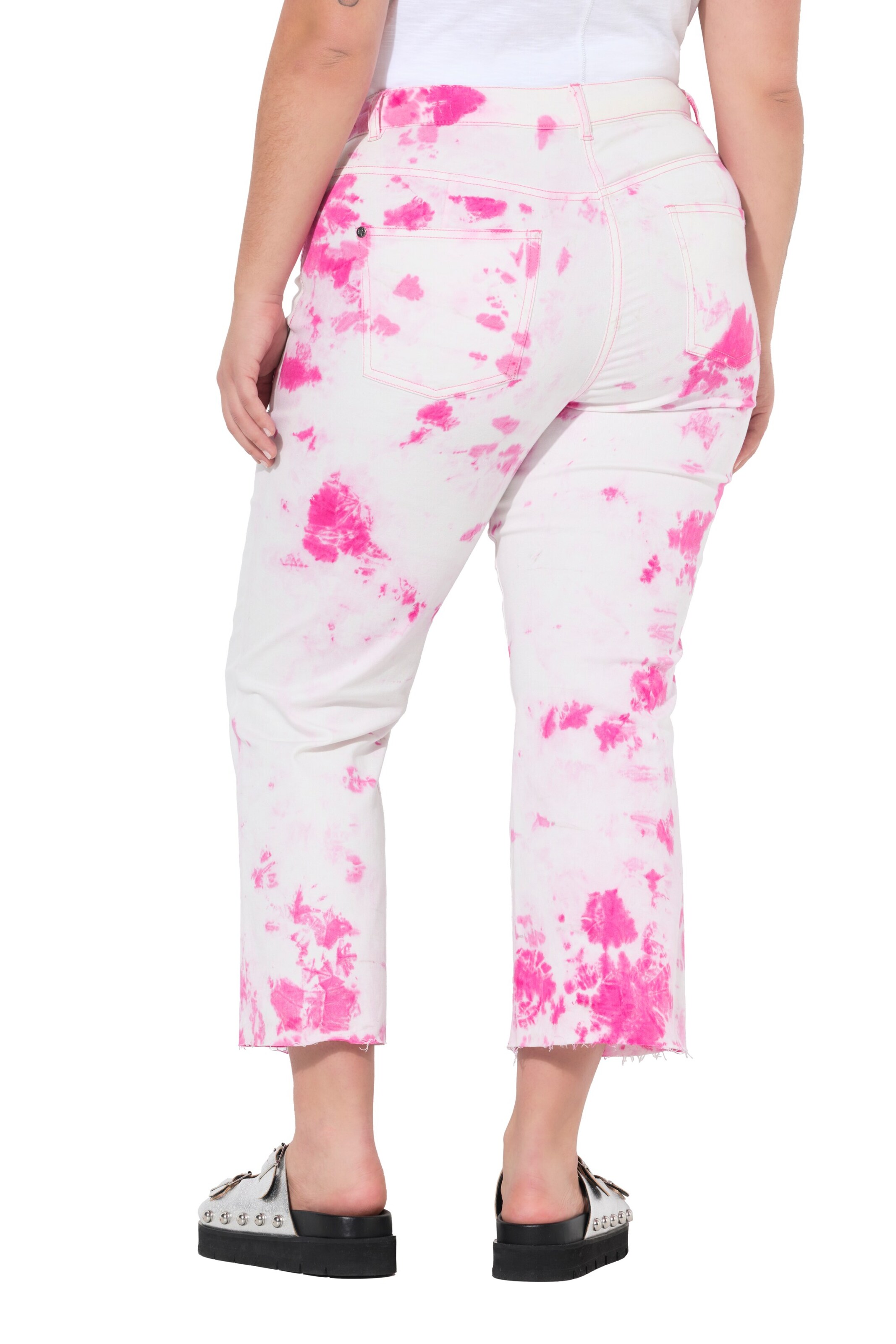 Angel of Style Boot cut Jeans in Pink