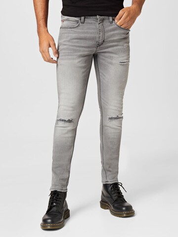 HUGO Red Slim fit Jeans in Grey: front