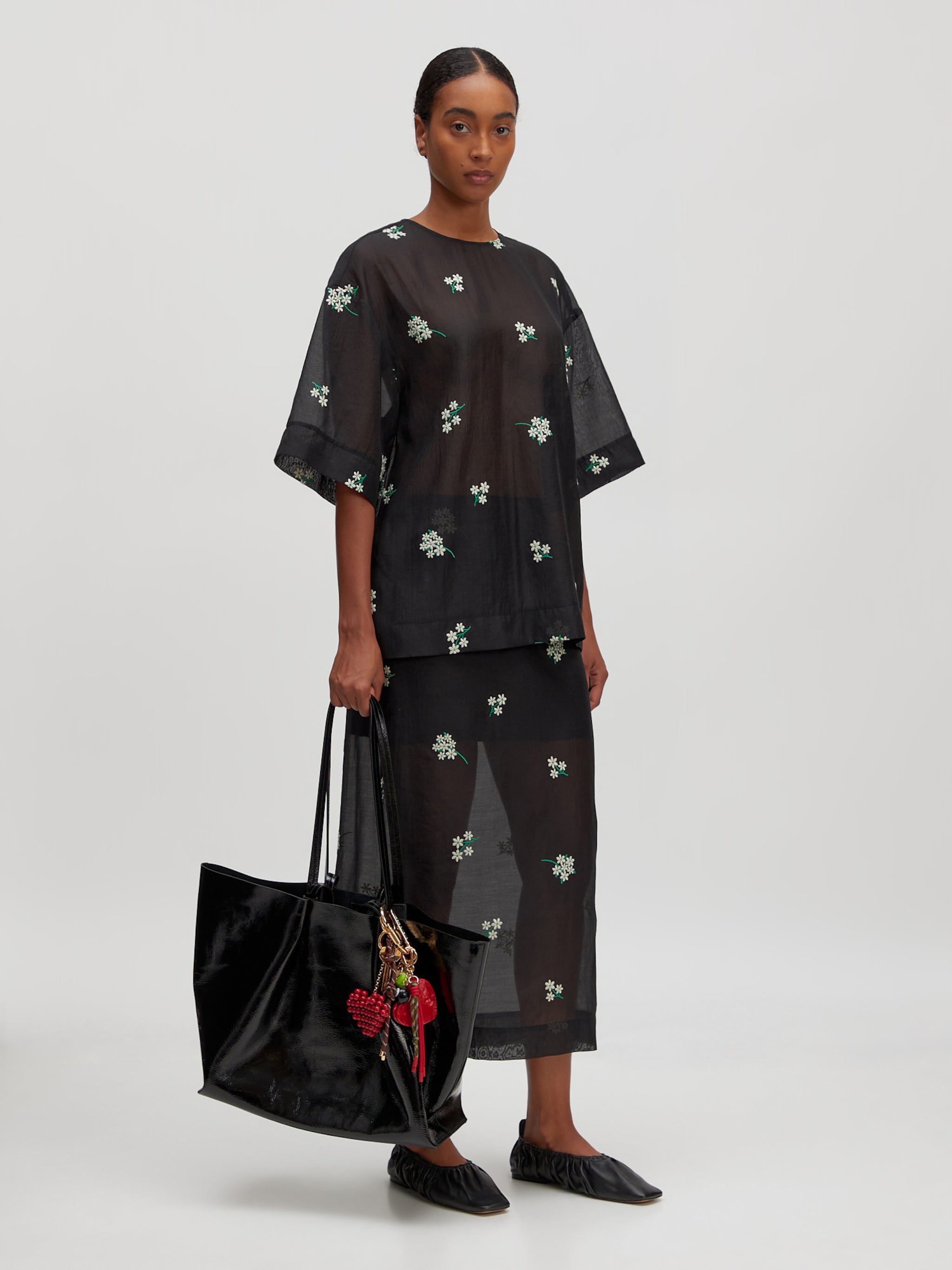 EDITED Produits Chemisier 'Catherine' noir