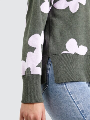 MELA Pullover 'FAIZA' (GOTS) in Grün