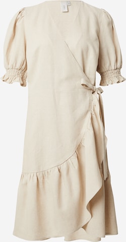 Robe 'FLAXY' Y.A.S en beige : devant