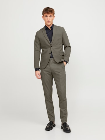 JACK & JONES Slim fit Suit Jacket 'Franco' in Brown