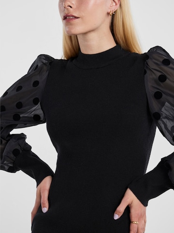 Rochie tricotat 'DOTME' de la YAS pe negru