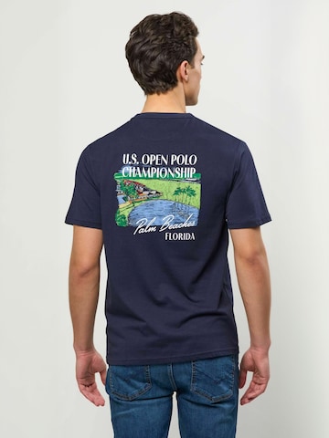 U.S. POLO ASSN. Regular Fit T-shirt ' UMDalha ' in Blau