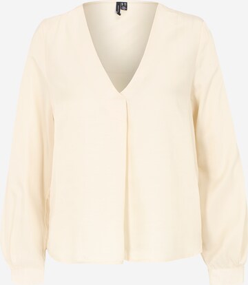 Vero Moda Petite Bluzka 'BONNIE' w kolorze beżowy: przód