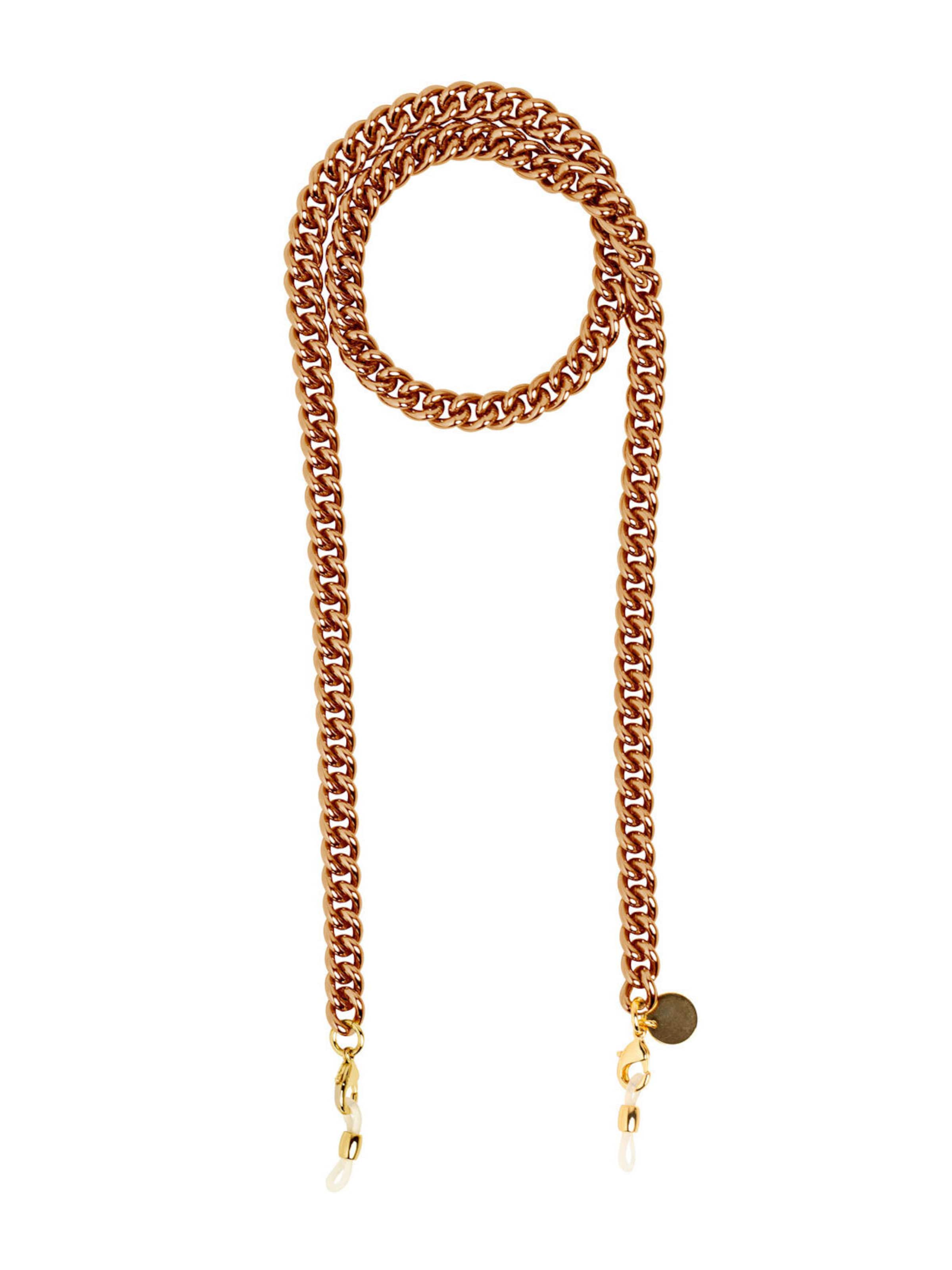 Chaîne 'Ava' Cheeky Chain Munich en marron : devant