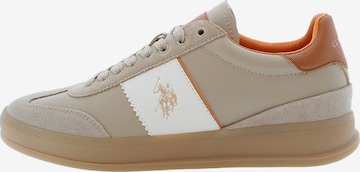 U.S. POLO ASSN. Sneaker 'Campy' in Beige: Vorderseite