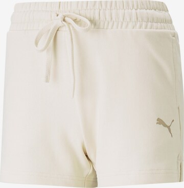 Pantaloni sportivi di PUMA in beige: frontale