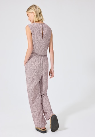 Street One Studio Wide Leg Jumpsuit im Casual Fit in Braun