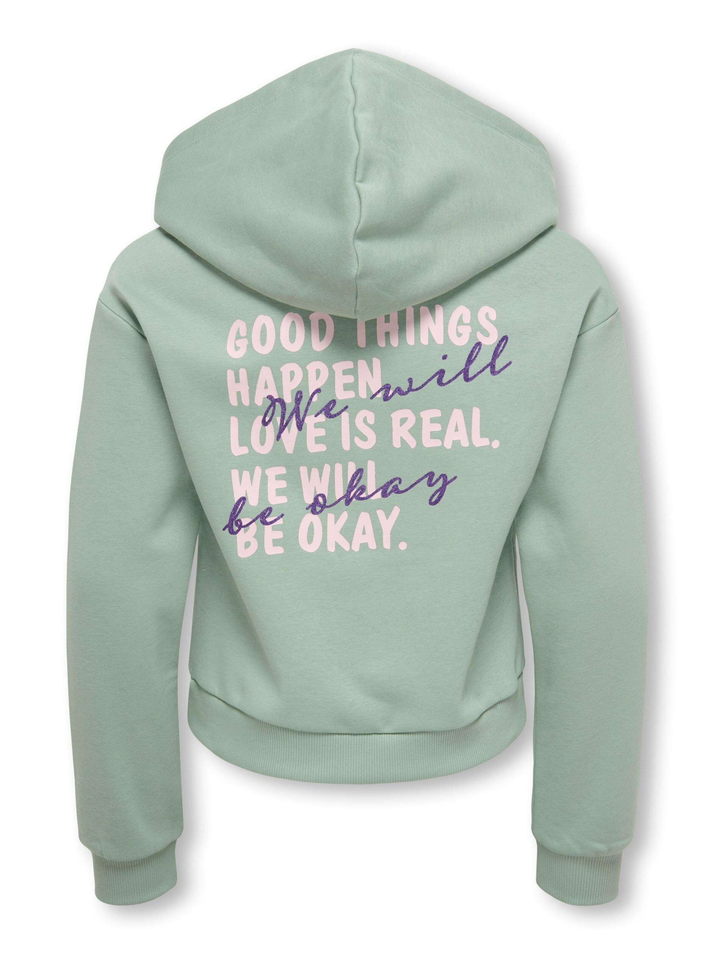 Sweat-shirt 'KOGCOOPER' ONLY GIRLS en vert