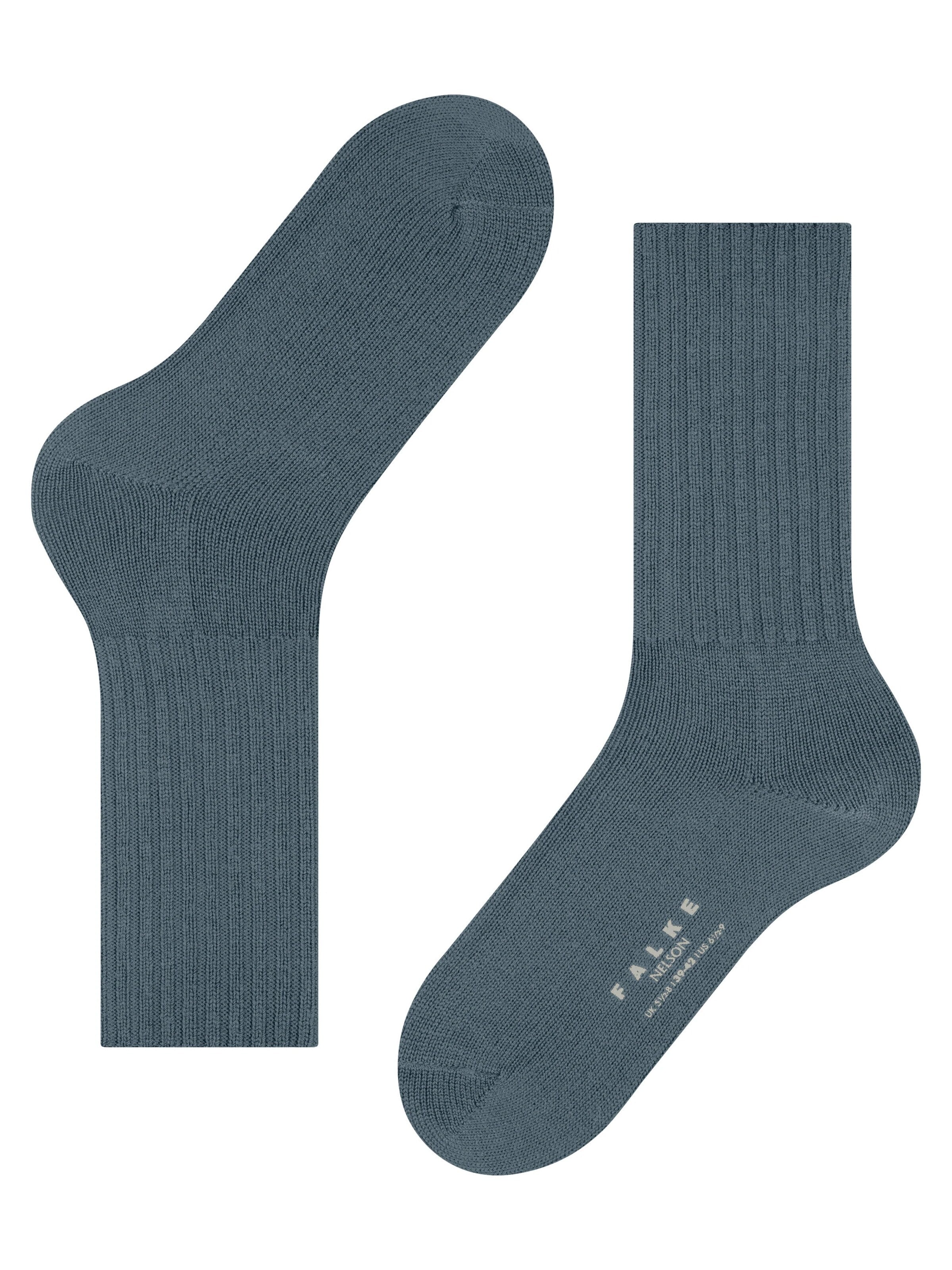 FALKE Socks 'Nelson' in Blue: front