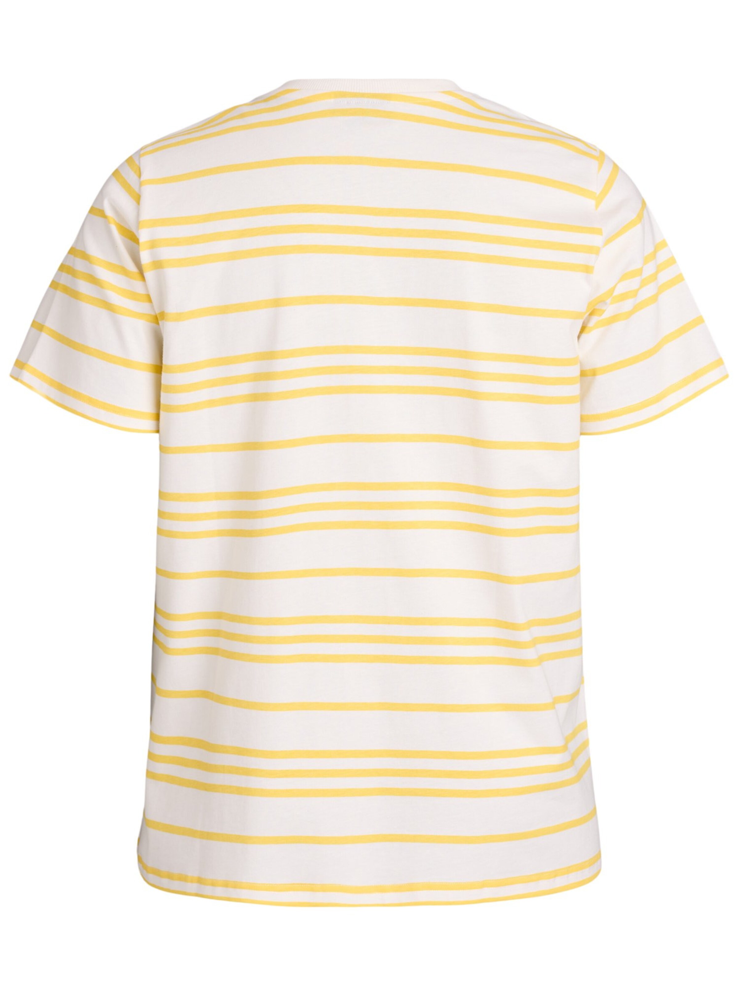 Zizzi - Camisa 'MVIVIENE' em amarelo