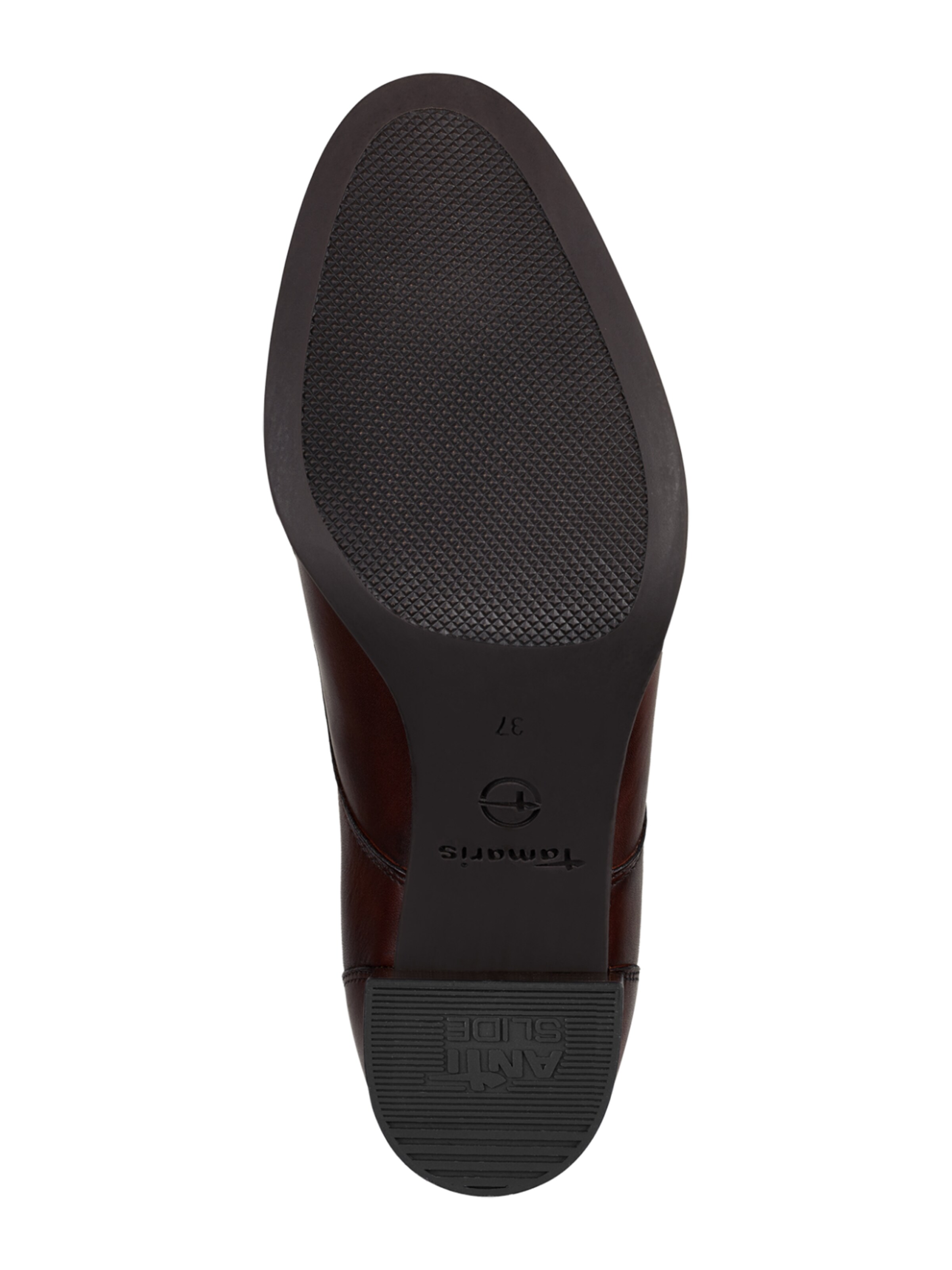 Décolleté con zeppa frontale di Tamaris in marrone