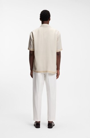 BOSS Comfort Fit Hemd in Beige