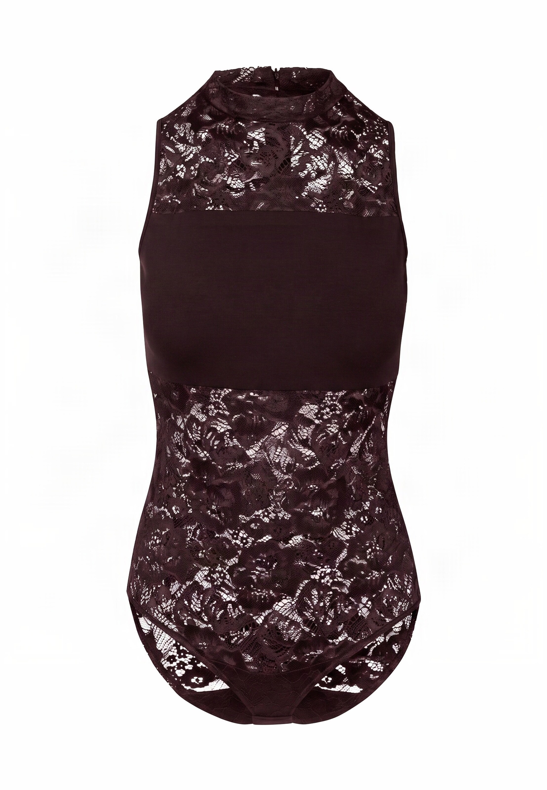 Tricou body de la Urban Classics pe mov: față