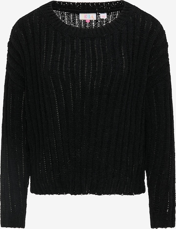 Pull-over IZIA en noir : devant