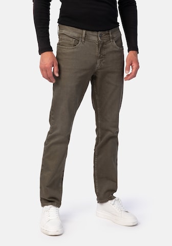 Stooker Men Regular Jeans 'Frisco' in Grün: Vorderseite