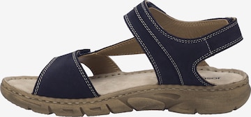 JOSEF SEIBEL Sandale in Blau: Vorderseite